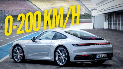 Porsche 911 992 Carrera S : le 0 à 200 km/h en 10 secondes !