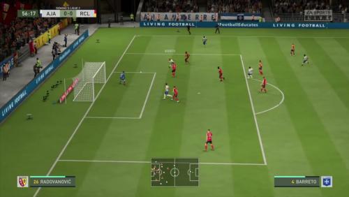 AJ Auxerre - RC Lens sur FIFA 20 : résumé et buts (L2 - 29e journée)