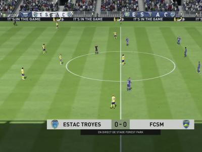 ESTAC Troyes - FC Sochaux : notre simulation FIFA 20 (L2 - 34e journée)