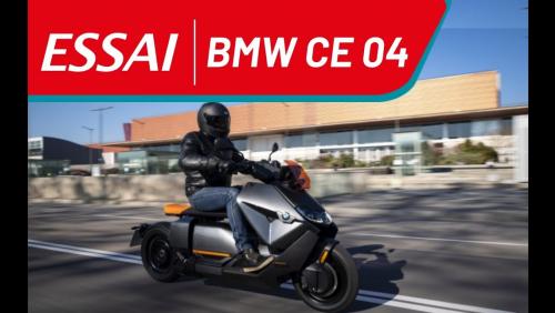 BMW CE 04 le nouveau scooter 100% électrique !