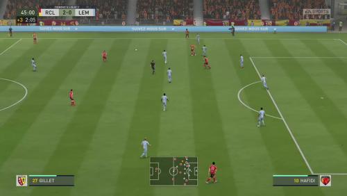 FIFA 20 : notre simulation de RC Lens - Le Mans FC (L2 - 38e journée) 