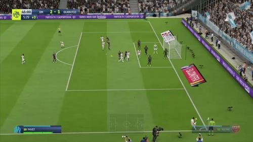  OM - Dijon FCO sur FIFA 20 : résumé et buts (L1 - 32e journée)