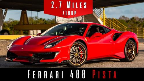 Ferrari 488 Pista : le speed-test en vidéo