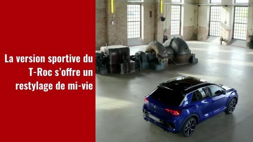 Volkswagen T-Roc (2022) : le restylage du SUV en vidéo