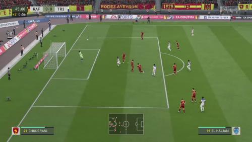 Rodez AF - ESTAC Troyes sur FIFA 20 : résumé et buts (L2 - 35e journée)