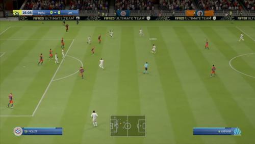 FIFA 20 : notre simulation de Montpellier - OM (L1 - 29e journée)