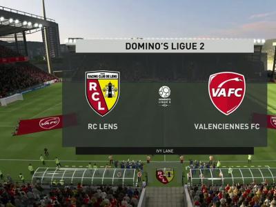 RC Lens - Valenciennes FC sur FIFA 20 : résumé et buts (L2 - 34e journée)