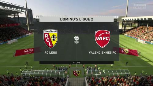 RC Lens - Valenciennes FC sur FIFA 20 : résumé et buts (L2 - 34e journée)