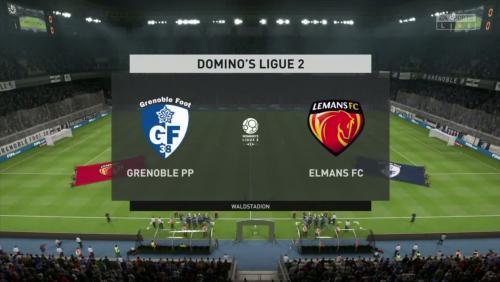 FIFA 20 : notre simulation de Grenoble Foot 38 - Le Mans FC (L2 - 32e journée) 