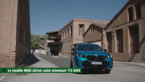 BMW X6 (2023) : le restylage du SUV coupé en vidéo
