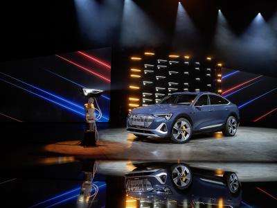 Audi e-tron Sportback : le SUV Coupé 100% électrique star du LA Auto Show