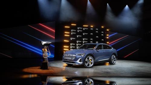 Audi e-tron Sportback : le SUV Coupé 100% électrique star du LA Auto Show