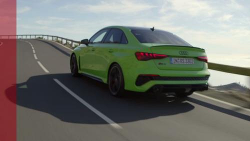 Audi RS3 (2021) : la compacte sportive allemande en vidéo