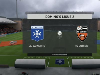 FIFA 20 : notre simulation de AJ Auxerre - FC Lorient (L2 - 36e journée) 