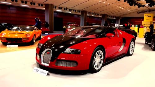 Bugatti Veyron Grand Sport (2009) : la supercar française aux enchères à Paris en vidéo