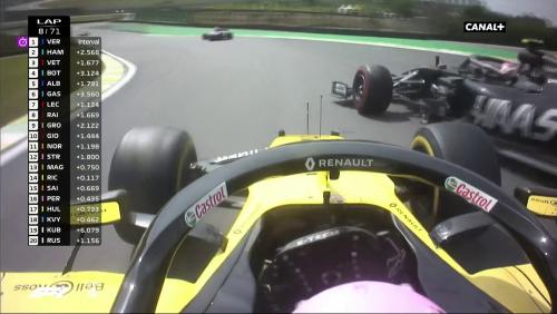Grand prix du Brésil de F1 : l'accrochage entre Ricciardo et Magnussen