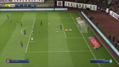 Toulouse FC - ASSE sur FIFA 20 : résumé et buts (Ligue 1 - 31e journée)