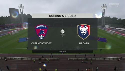 FIFA 20 : notre simulation de Clermont Foot 63 - Stade Malherbe de Caen (L2 - 37e journée)