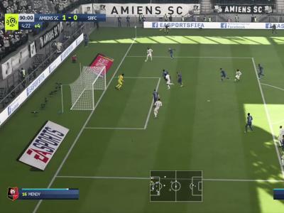 Amiens SC - Stade Rennais sur FIFA 20 : résumé et buts (L1 - 31e journée)
