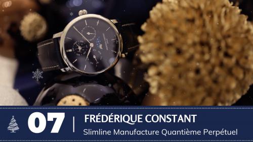 Calendrier de l'Avent Bucherer 2019 - #7 Frédérique Constant Slimline Manufacture Quantième Perpétuel