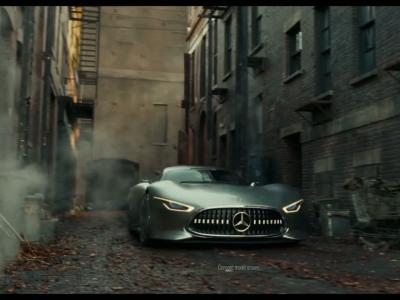 Batman roulera à bord de la Mercedes-AMG Vision GT dans le film Justice League