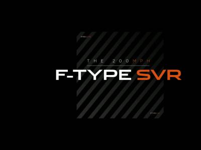 Jaguar officialise la F-Type SVR
