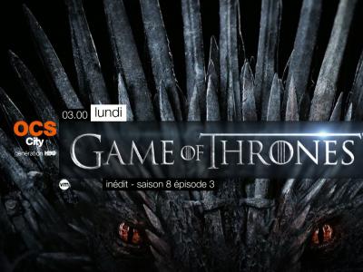 Game of Thrones : le teaser de l'épisode 3 de la saison 8 (VOST)