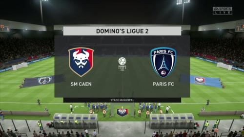 FIFA 20 : notre simulation de Stade Malherbe de Caen - Paris FC (L2 - 30e journée)