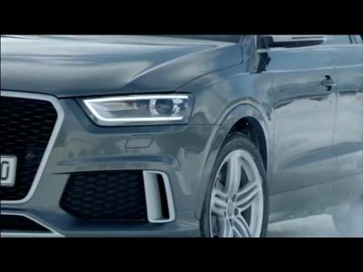 Vidéo : l'Audi RS Q3 en vacances de neige