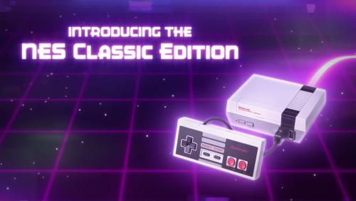 Nintendo NES Mini : trailer de la réédition de la console de Big N