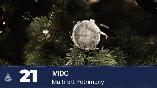 Calendrier de l'Avent Bucherer 2019 - #21 MIDO Multifort Patrimony