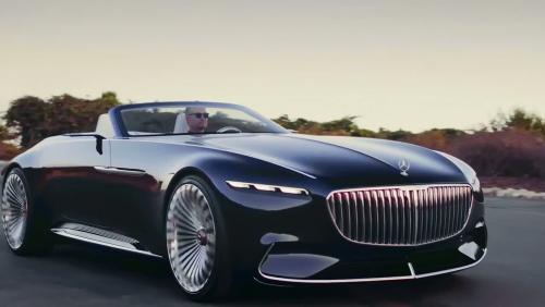 Mercedes-Maybach Vision 6 Cabriolet : hors-bord de route