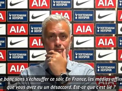 Tottenham - Mourinho : "Ndombélé sur le banc ? Je ne peux pas jouer à 12"