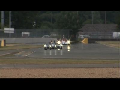 La Nissan DeltaWing aux test day des 24 Heures du Mans