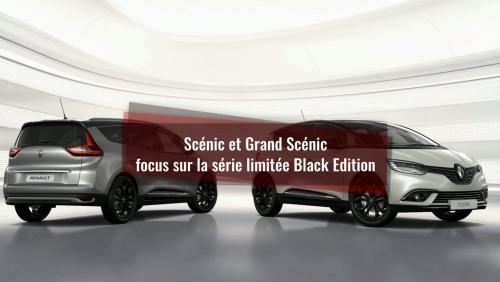 Renault Scénic et Grand Scénic : focus sur la série limitée Black Edition