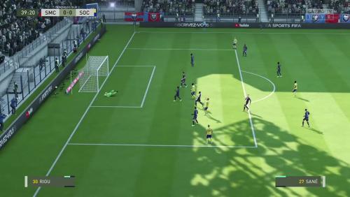 Stade Malherbe de Caen - FC Sochaux sur FIFA 20 : résumé et buts (L2 - 38e journée)