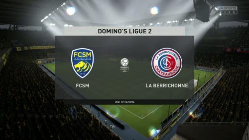 FC Sochaux - La Berrichonne de Châteauroux sur FIFA 20 : résumé et buts (L2 - 35e journée)