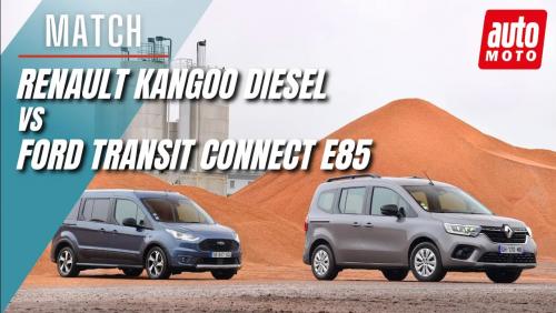 Renault Kangoo dCi 95 vs Ford Transit Connect Kombi Flexifuel fausse bonne idee 