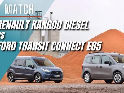 Renault Kangoo dCi 95 vs Ford Transit Connect Kombi Flexifuel fausse bonne idee 