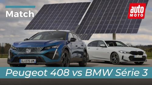 BMW 320e vs Peugeot 408 Hybrid 225 : jeu de plateformes