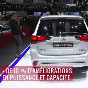 Salon de Genève 2018 - La Mitsubishi Outlander PHEV MY19 en vidéo depuis le salon de Genève 2018