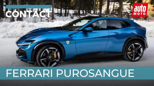 Ferrari Purosangue : premier contact avec le (non) SUV du cheval cabré