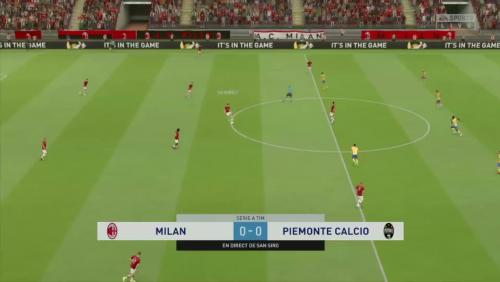 AC Milan - Juventus Turin sur FIFA 20 : résumé et buts (Serie A - 31e journée)