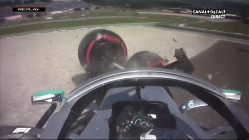 Grand Prix d'Autriche de F1 : le crash de Valtteri Bottas
