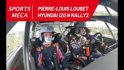 Embarqué avec Pierre-Louis Loubet en Hyundai i20 N Rally2