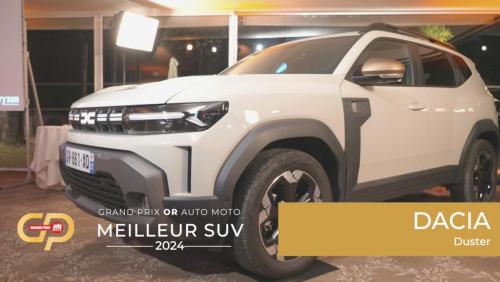 Prix du SUV de l'année Auto Moto : le Dacia Duster récompensé !