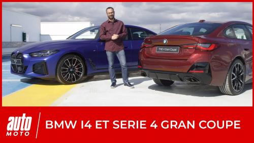 BMW i4 et Serie 4 Grand Coupe decouverte en details