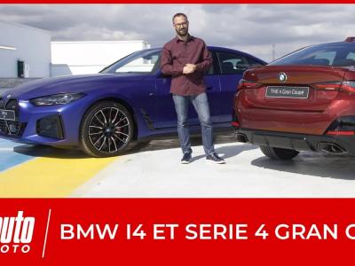 BMW i4 et Serie 4 Grand Coupe decouverte en details