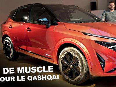 Nissan Qashqai restylé : premier contact avec le SUV japonais mis à jour