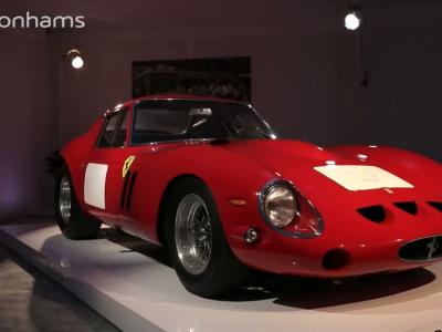 Ferrari 250 GTO : 38 millions de dollars aux enchères à Pebble Beach